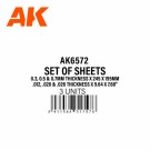 0.25mm thickness x 245 x 195mm - STYRENE SHEET thumbnail