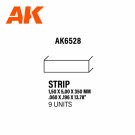 Strips 1.50 x 5.00 x 350mm - STYRENE STRIP thumbnail