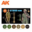 AK-Interactive AK 11631 IDF UNIFORM COLORS SET thumbnail