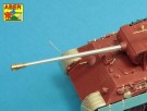 7,5 cm  barrel  with muzzle brake for Panther Ausf.A/D thumbnail