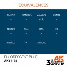 Fluorescent Blue 17ml thumbnail