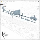 Faustus Models 1:35 - FM35021 Panther Tool Racks (Battle worn) thumbnail