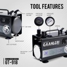 Gaahleri Dual Drive Series Airbrush Air Compressor GT-918 thumbnail