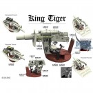Takom 1:35 - King Tiger Henschel Abt. 505 w/Zimmerit - INTERIOR thumbnail