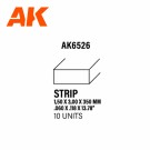 Strips 1.50 x 3.00 x 350mm - STYRENE STRIP thumbnail