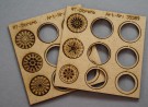RT-Diorama 1:35 - 35589 Round Manhole Cover (6 pcs) thumbnail