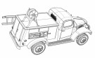 ACE 1:72 -WC-43 (T-215) Telephone Installation And Maintenance 1/2 Ton Truck (72593) thumbnail