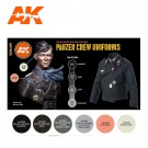 AK-Interactive AK 11622 PANZER CREW BLACK UNIFORMS SET thumbnail