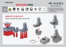 HS Models 1:350 - SeaRAM CIWS (4pcs) thumbnail