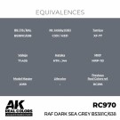 RC970 RAF Dark Sea Grey BS381C/638 thumbnail