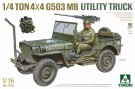 Takom 1:16 - 1/4 Ton 4x4 G503 MB Utility Truck (1016) thumbnail