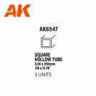 Square hollow tube 3.00x350mm(0,7mm)-STYRENE STRIP thumbnail