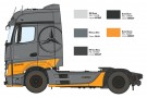 Italeri 1:24 - MB Actros MP4 Big Space - Grand Prix Edition (3968S) thumbnail