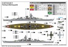 Trumpeter 1:700 - German Gneisenau Battleship (06736) thumbnail