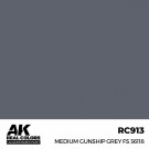 RC913 Medium Gunship Grey FS 36118 thumbnail
