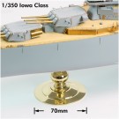 Pontos Model - Buffed and Polished Solid Brass Pedestals Type 70 (35013P1) thumbnail