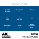 RC818 Pure Blue RAL 5005 thumbnail
