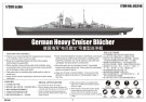 Trumpeter 1:350 - German Heavy Cruiser Blucher (05346) thumbnail