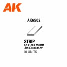 Strips 0.30 x 1.00 x 350mm - STYRENE STRIP thumbnail