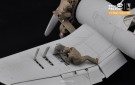 Magic Factory 1:48 - 7507 US WWII Ground Service Crew Set thumbnail