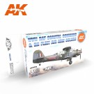 AK-Interactive AK 11728 WWII RAF Coastal Command & RN Fleet Air Arm Colors Set thumbnail
