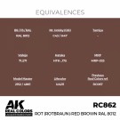 RC862 Rot (Rotbraun)-Red Brown RAL 8012 thumbnail