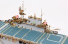 Pontos Model 1:200 - USS CV-6 Enterprise 1942 Detail Up Set Teak Tone Wooden Deck (for Trumpeter 03712) (27010FN) thumbnail