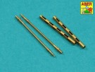 Set of 2  barrels for British Browning .303 aircraft machine guns without flash hiders thumbnail