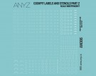 ANYZ Cockpit Labels and Stencils Part 2 (Scale Independent)  thumbnail
