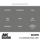 RC979 A-14 Interior Steel Grey thumbnail