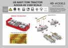 HS Models 1:350 - US Navy Tow Tractor A/S32A-49 thumbnail