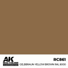 RC861 Gelbbraun-Yellow Brown RAL 8000 thumbnail
