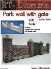 RT-Diorama 35244 Park Wall with Gate (1:35) thumbnail