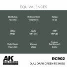 RC902 Dull Dark Green FS 34092 thumbnail