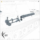 Faustus Models 1:35 - FM35021 Panther Tool Racks (Battle worn) thumbnail
