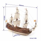 OcCre 1:86 - San Felipe Ship (15002) thumbnail