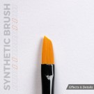 AK-Interactive B010 AK Synthetic Brush - Angular thumbnail