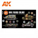 AK-Interactive AK 11660 WWI FRENCH AFV COLORS SET thumbnail