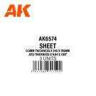0.5mmthickness x 245 x 195mm - STYRENE SHEET thumbnail