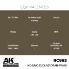 RC883 No.9/No.22 Olive Drab (WWII) thumbnail