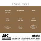 RC861 Gelbbraun-Yellow Brown RAL 8000 thumbnail