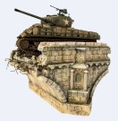 RT-Diorama 35014 Destroyed Stonebridge Section (1:35) thumbnail