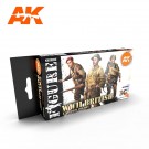 AK-Interactive AK 11636 WWII BRITISH UNIFORM COLORS SET thumbnail
