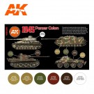AK-Interactive AK 11654 1945 PANZER COLORS SET thumbnail