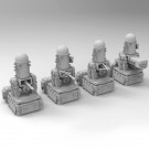 HS Models 1:350 - SeaRAM CIWS (4pcs) thumbnail