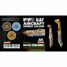 AK-Interactive RCS110 RAF WWII Aircraft Desert Colors Set thumbnail