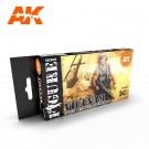 AK-Interactive AK 11682 VIETNAM GREEN & CAMOUFLAGE UNIFORMS SET thumbnail