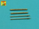 Set of 2  cal .50 (12,7mm) standard barrels for US aircraft machine guns Browning M2 thumbnail