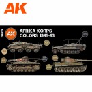 AK-Interactive AK 11652 Afrika Korps Colors 1941-43 Set thumbnail