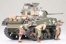 Tamiya 1:35 - US Medium Tank M4A3 Sherman 75mm Gun Late Production (35250) thumbnail